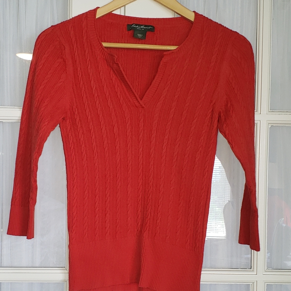 Two Thin 3/4 length sleeve Sweaters